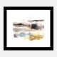 Dusty Night Abstract Art Print Dusty Night Abstract Art Print