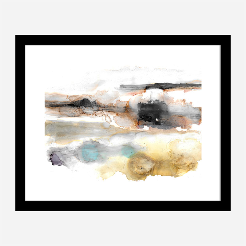 Dusty Night Abstract Art Print Dusty Night Abstract Art Print