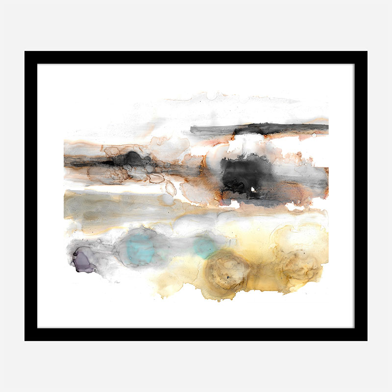 Dusty Night Abstract Art Print Dusty Night Abstract Art Print