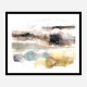 Dusty Night Abstract Art Print Dusty Night Abstract Art Print