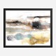 Dusty Night Abstract Art Print Dusty Night Abstract Art Print