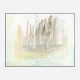Beige Skyline Abstract Art Print Beige Skyline Abstract Art Print