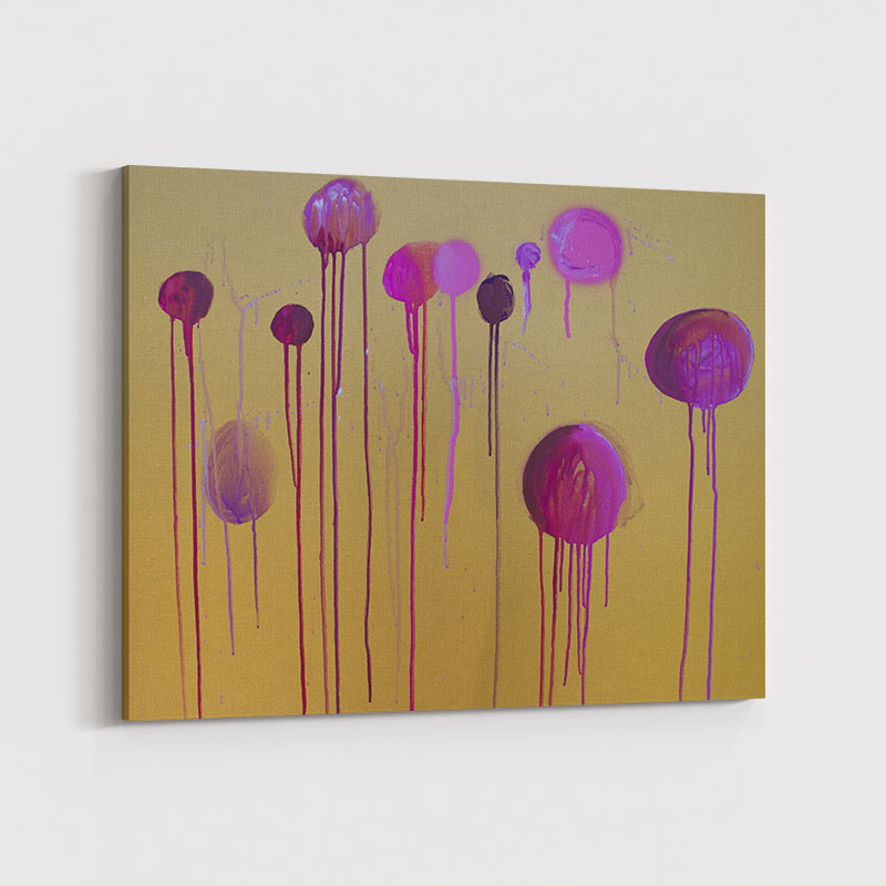 Pink Dreams Abstract Art Print Pink Dreams Abstract Art Print