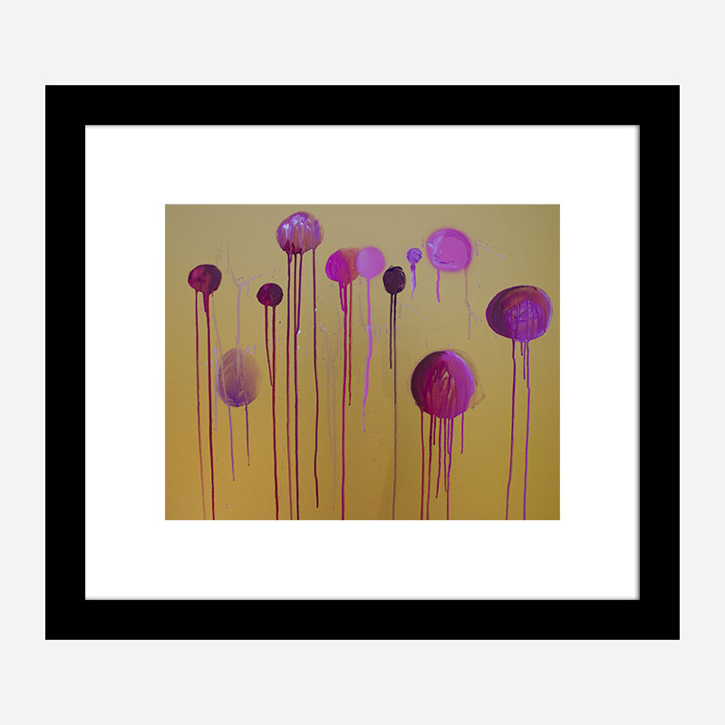 Pink Dreams Abstract Art Print Pink Dreams Abstract Art Print