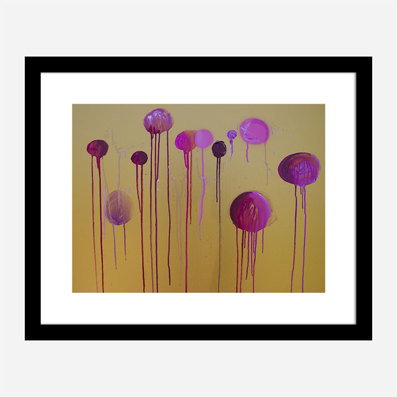 Pink Dreams Abstract Art Print Pink Dreams Abstract Art Print