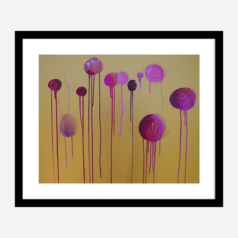 Pink Dreams Abstract Art Print Pink Dreams Abstract Art Print