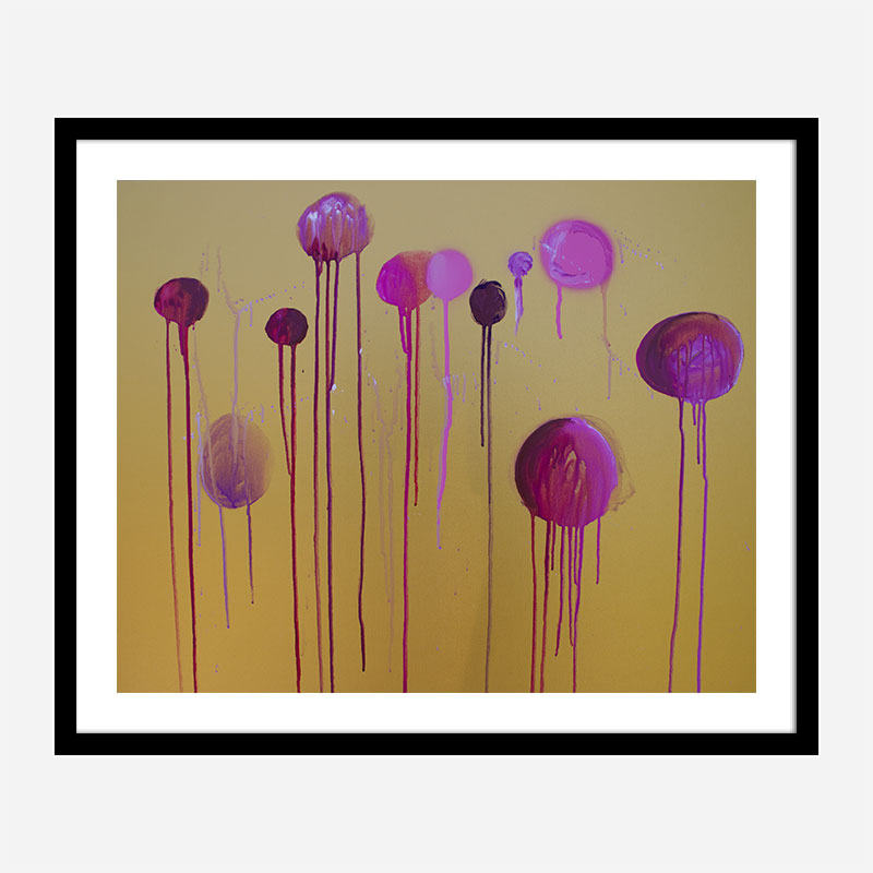 Pink Dreams Abstract Art Print Pink Dreams Abstract Art Print