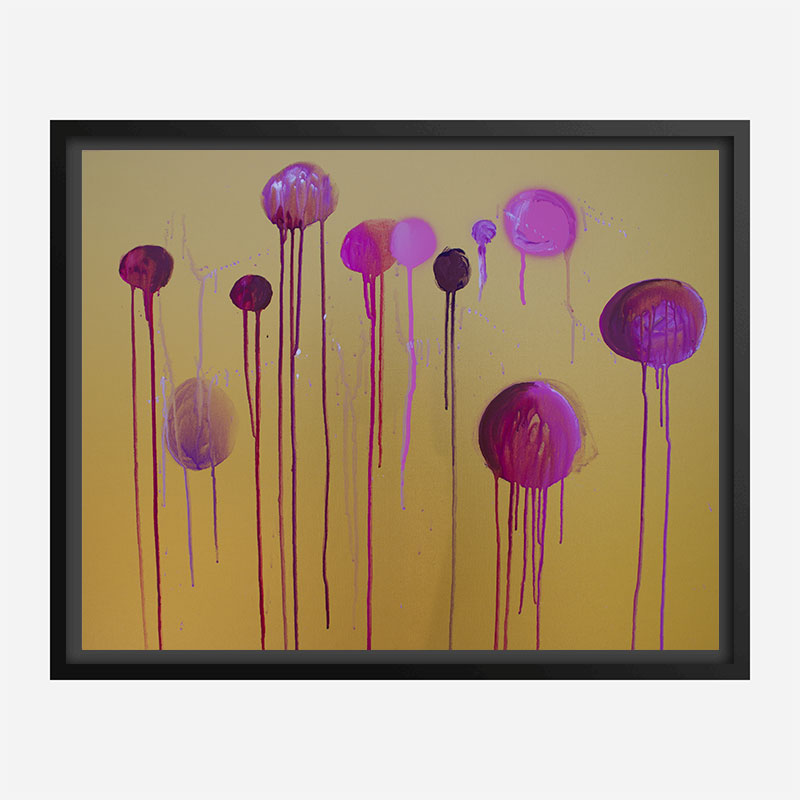 Pink Dreams Abstract Art Print Pink Dreams Abstract Art Print