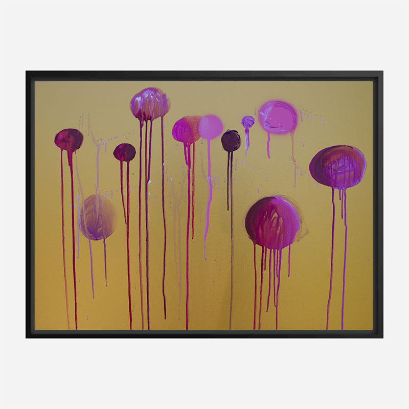 Pink Dreams Abstract Art Print Pink Dreams Abstract Art Print