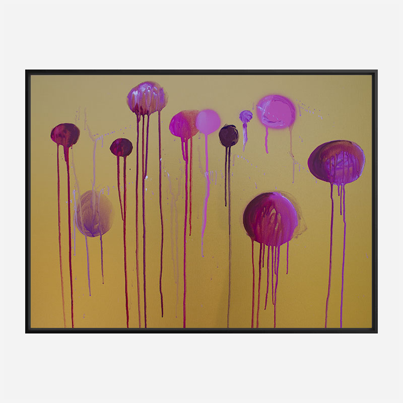 Pink Dreams Abstract Art Print Pink Dreams Abstract Art Print