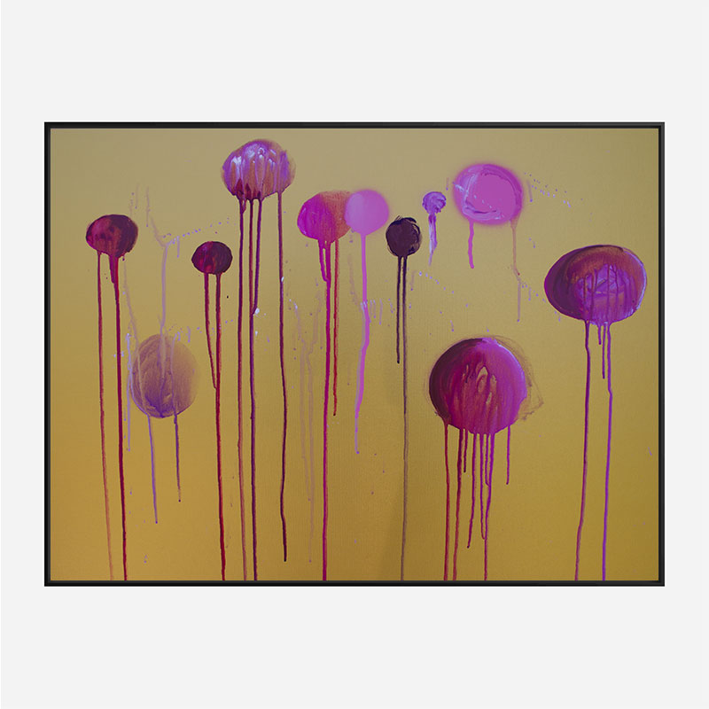 Pink Dreams Abstract Art Print Pink Dreams Abstract Art Print