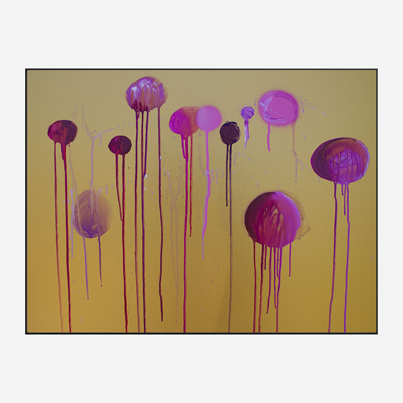 Pink Dreams Abstract Art Print Pink Dreams Abstract Art Print