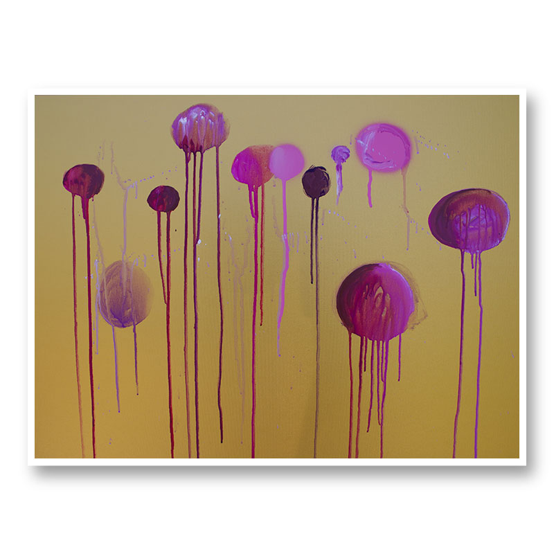 Pink Dreams Abstract Art Print Pink Dreams Abstract Art Print
