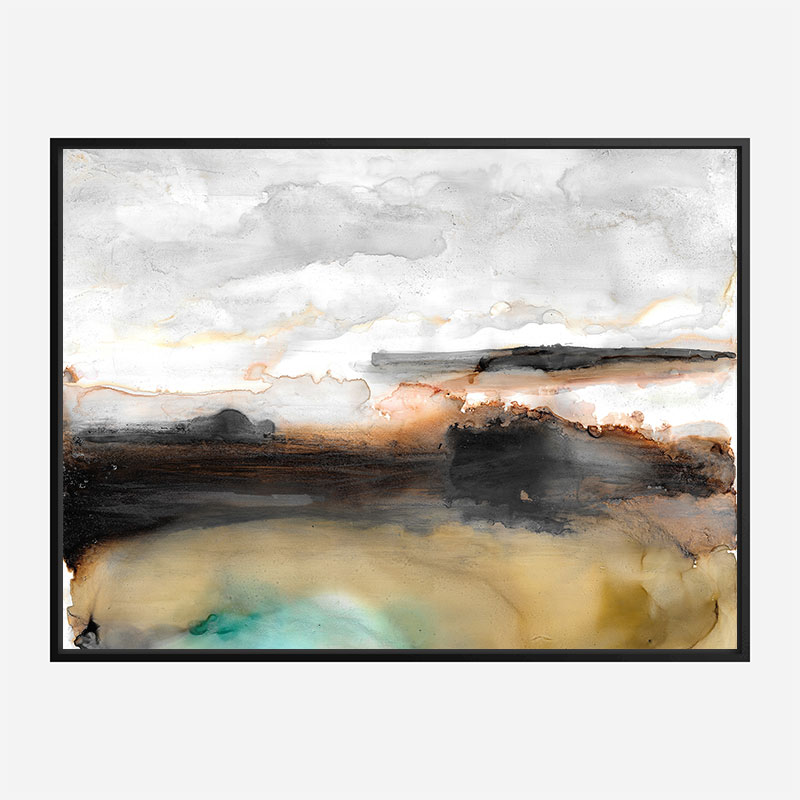 Sandstorm Abstract Art Print Sandstorm Abstract Art Print