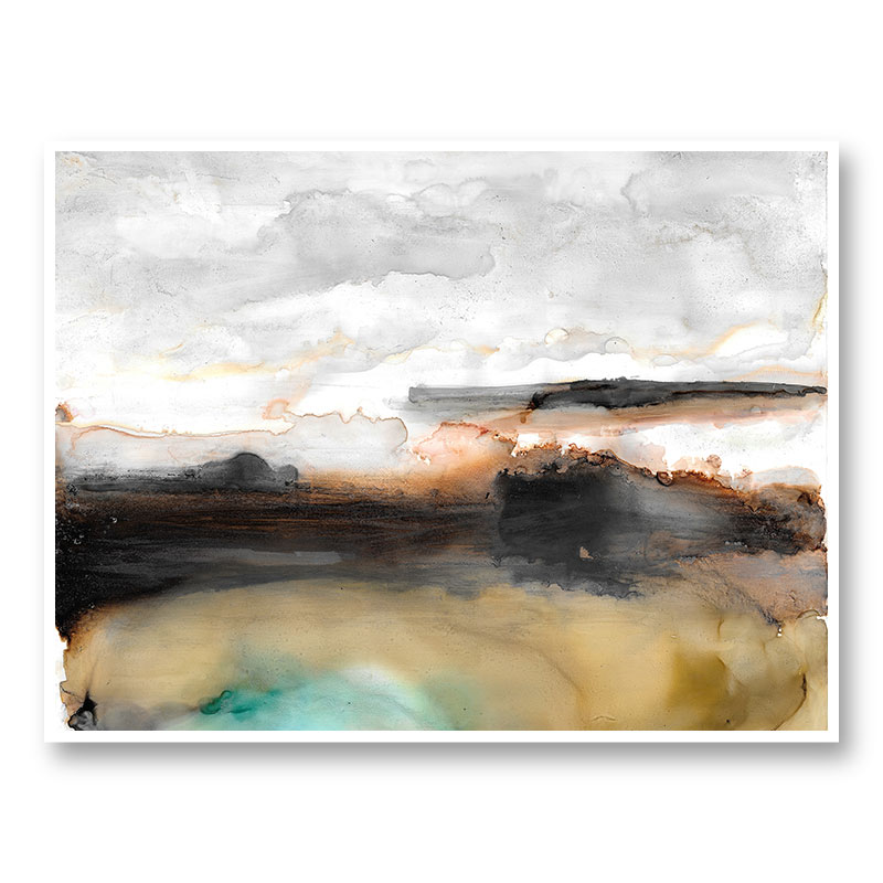 Sandstorm Abstract Art Print Sandstorm Abstract Art Print