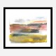Pink Sky at Night Abstract Art Print Pink Sky at Night Abstract Art Print