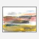 Pink Sky at Night Abstract Art Print Pink Sky at Night Abstract Art Print