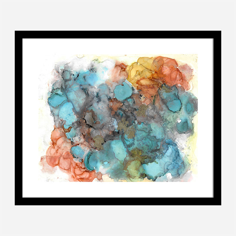 Summer Haze Abstract Art Print Summer Haze Abstract Art Print