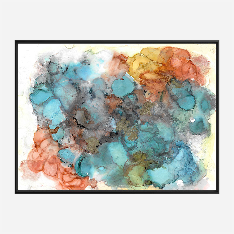 Summer Haze Abstract Art Print Summer Haze Abstract Art Print