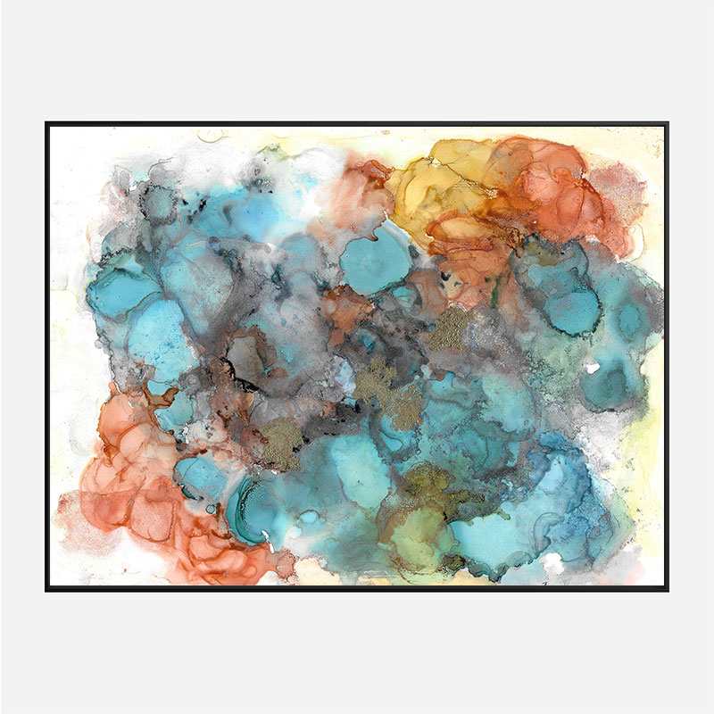 Summer Haze Abstract Art Print Summer Haze Abstract Art Print