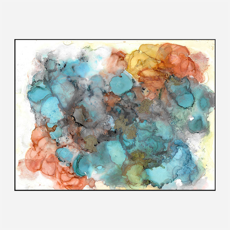 Summer Haze Abstract Art Print Summer Haze Abstract Art Print