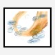Sun on Water Abstract Art Print Sun on Water Abstract Art Print