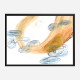 Sun on Water Abstract Art Print Sun on Water Abstract Art Print