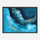 Lost In Blue Abstract Art Print Lost In Blue Abstract Art Print