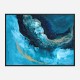 Lost In Blue Abstract Art Print Lost In Blue Abstract Art Print