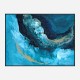 Lost In Blue Abstract Art Print Lost In Blue Abstract Art Print