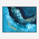 Lost In Blue Abstract Art Print Lost In Blue Abstract Art Print