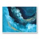 Lost In Blue Abstract Art Print Lost In Blue Abstract Art Print