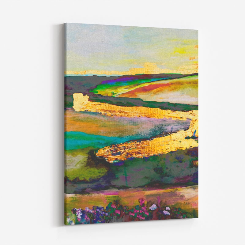 Gold River 5 Art Print Gold River 5 Art Print