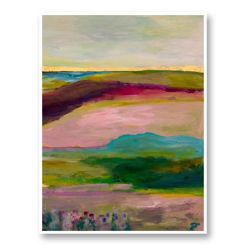 Gold Horizon Art Print Gold Horizon Art Print