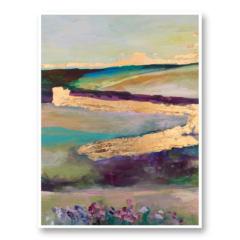 Countryside in Gold Art Print Countryside in Gold Art Print