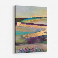 Countryside in Gold Art Print