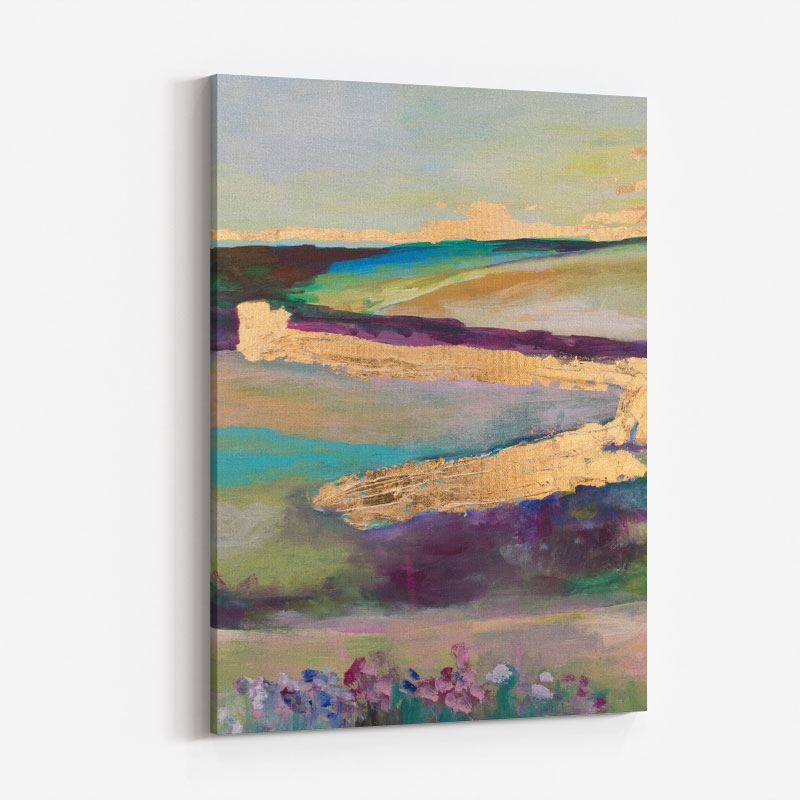 Countryside in Gold Art Print Countryside in Gold Art Print