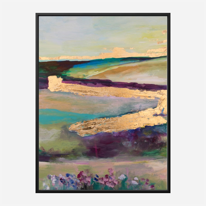 Countryside in Gold Art Print Countryside in Gold Art Print