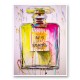 Chanel No 5 Perfume Abstract Art Print Chanel No 5 Perfume Abstract Art Print
