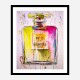 Chanel No 5 Perfume Abstract Art Print