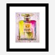 Chanel No 5 Perfume Abstract Art Print Chanel No 5 Perfume Abstract Art Print