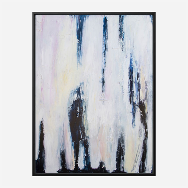 Walking in the Fog Art Print Walking in the Fog Art Print