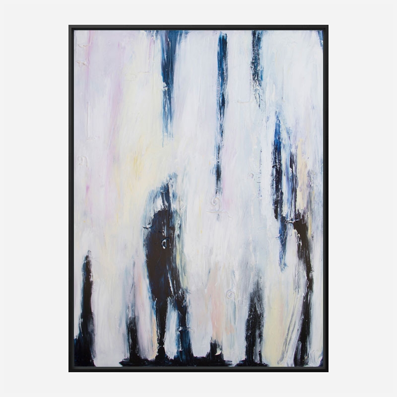 Walking in the Fog Art Print Walking in the Fog Art Print