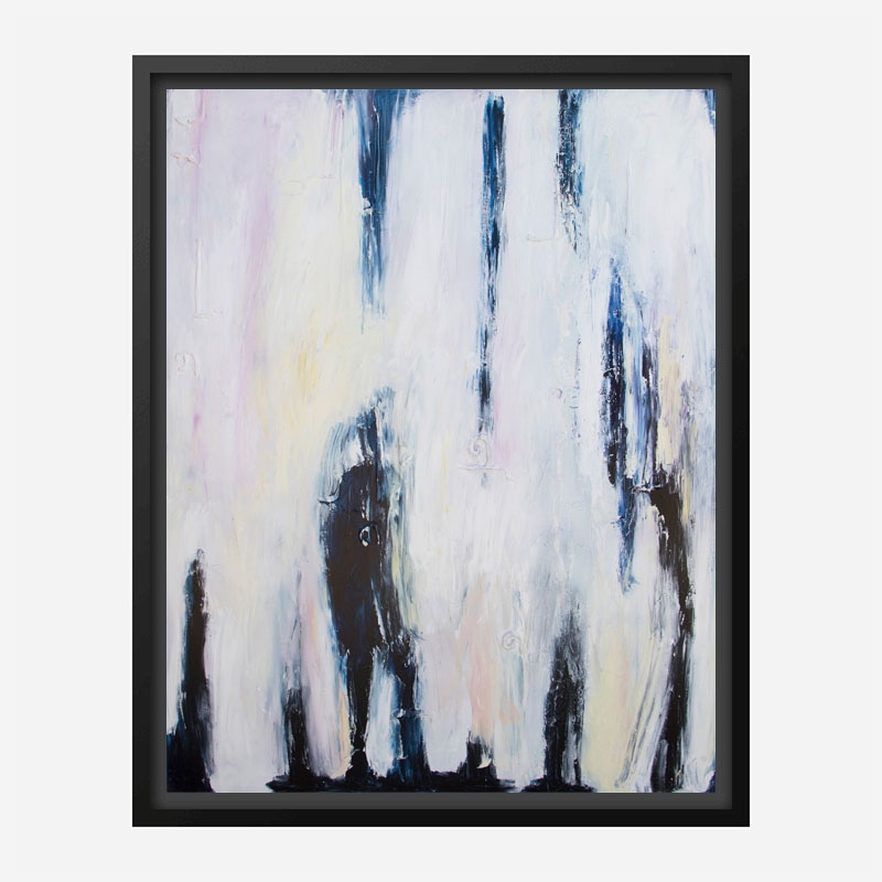 Walking in the Fog Art Print Walking in the Fog Art Print