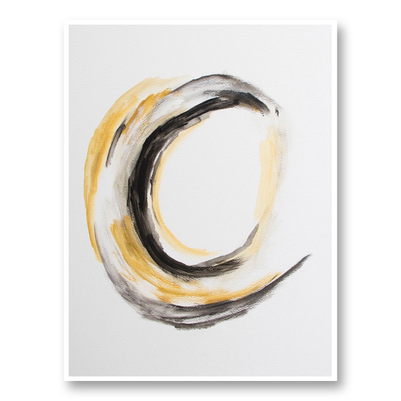 Abstract Circle 1 Art Print