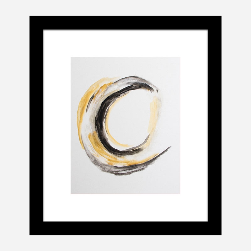 Abstract Circle 1 Art Print