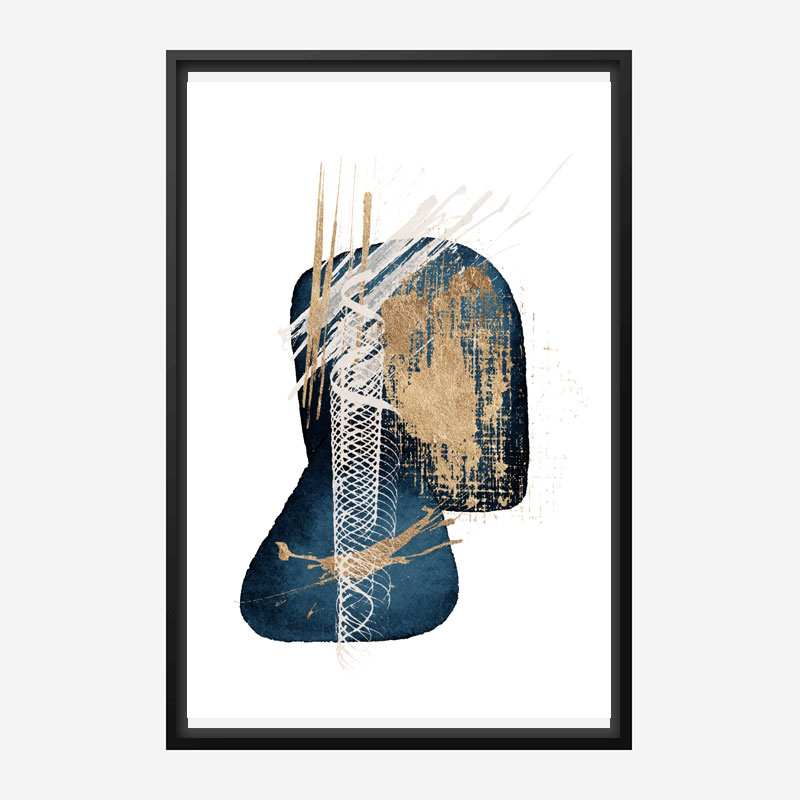 Stunning Blue 3 Abstract Art Stunning Blue 3 Abstract Art