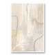 Calm Ivory Abstract Art