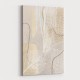 Calm Ivory Abstract Art