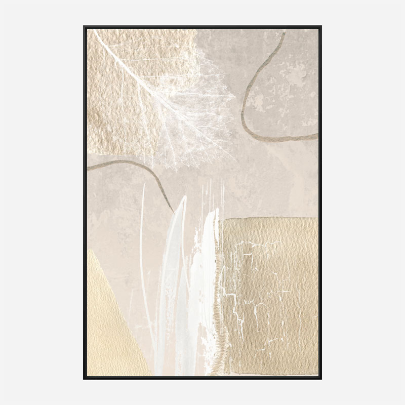 Calm Ivory 2 Abstract Art